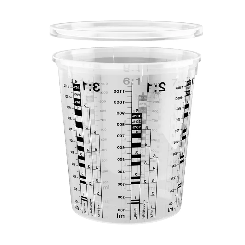 1370 мл PP Automotive Paint Misting Cup с крышкой