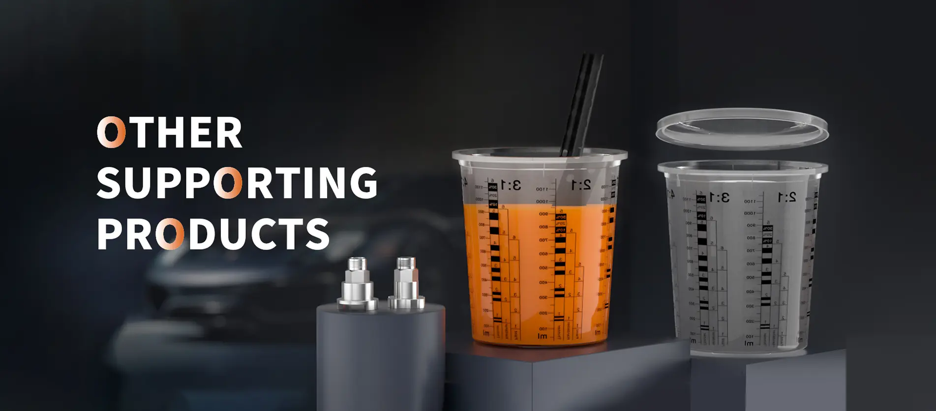 Ayspat индивидуальная одноразовая система Paint Cup System