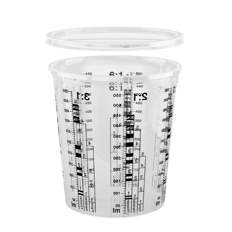 Как чашки для смешивания краски повышают точность и сокращают отходы краски